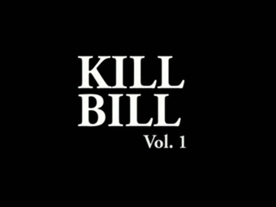 Kill Bill (Reproduction de la scène d'intro)