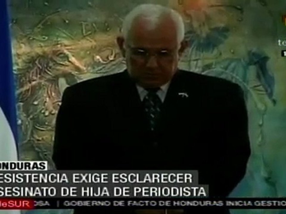 Resistencia exige esclarecer asesinato en Honduras