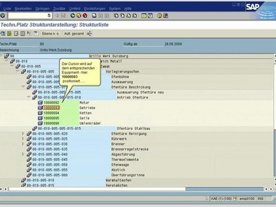 SAP PM IH-Meldung anlegen