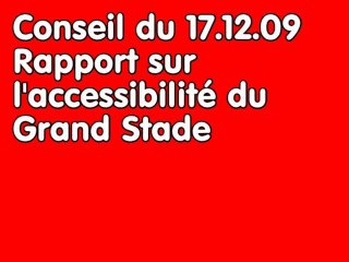 Accessibilité au Grand Stade