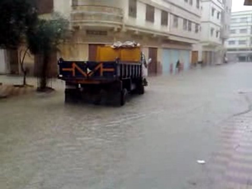 TANGER-OUTERBAT(innondations à tanger le 21/12/2009)