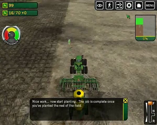 test john deere drive green
