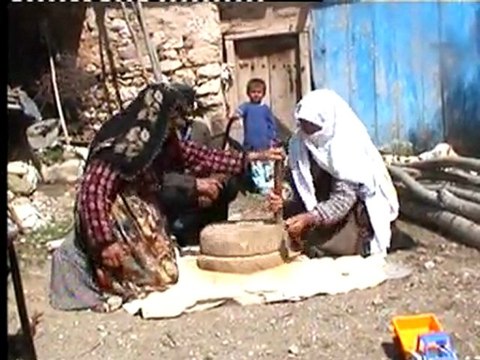 Sivas Hafik Tavşanlı Köyü Bulgur Yapma