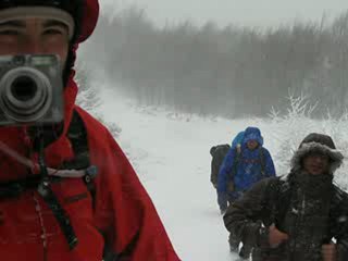 İnönü Yaylası Yolunda Kar Fırtınası 13 Aralık 2009