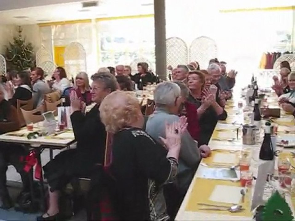 Repas de Noël des anciens Fertois, organisé par le CCAS