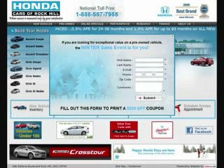10 Minutes from Charlotte - Honda Cars of Rock Hill