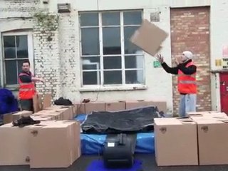 Luke Pasqualino from Skins - Stuntman