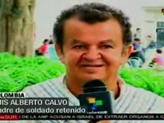 Familiares de rehen de las FARC esperan su liberacion