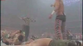 Batista & Undertaker vs HBK & John Cena