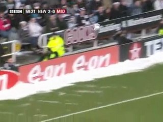 Ameobi vs Boro (Dec 2009)