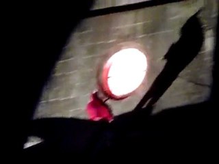 Le père Noël descend du ciel