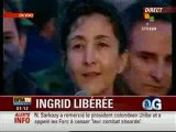 Ingrid Betancourt libérée