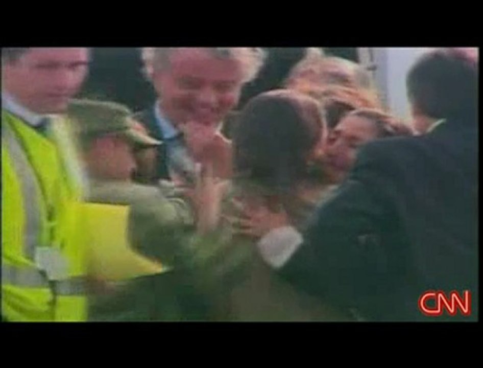 Ingrid Betancourt retrouve ses enfants