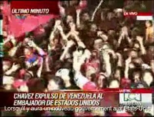 Chavez : 'Allez au diable, yankees de merde'