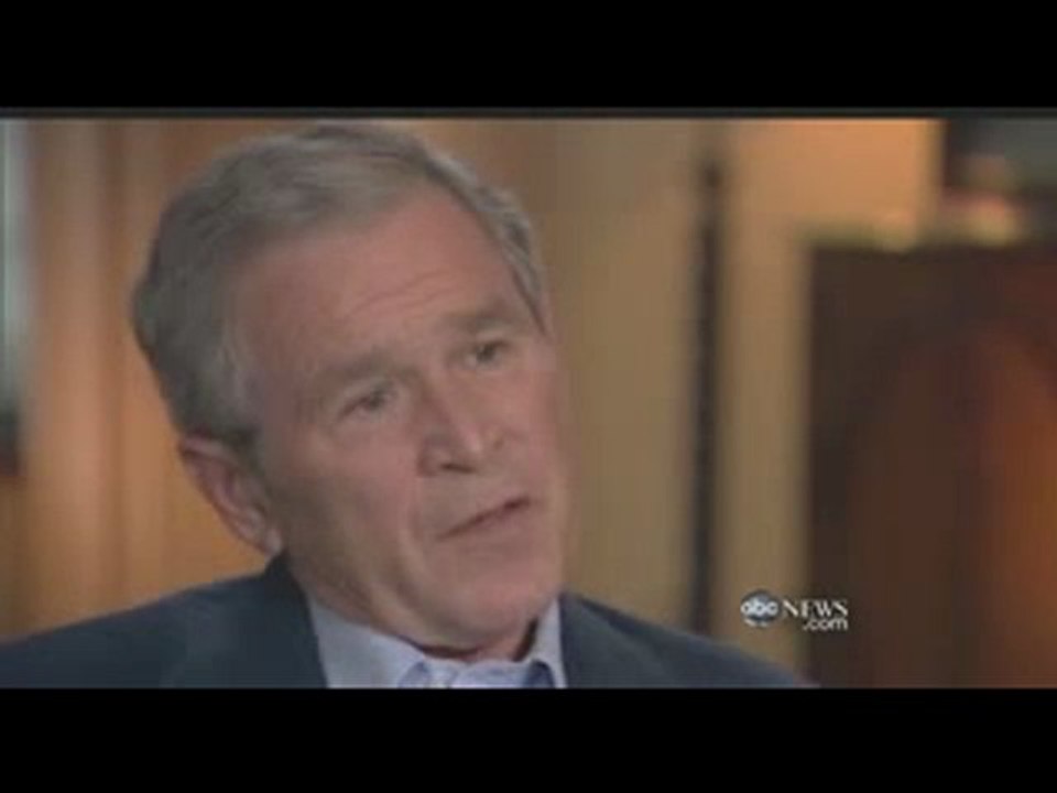 Bush : 'Je n'étais pas préparé pour la guerre'