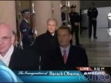Le président Bush hué lors de son arrivée au Capitole