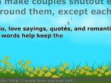 Love Sayings - The Art of Sweet Romantic Talk