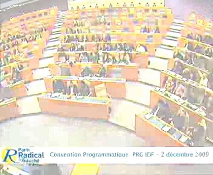 Convention programmatique régional PRG IDF