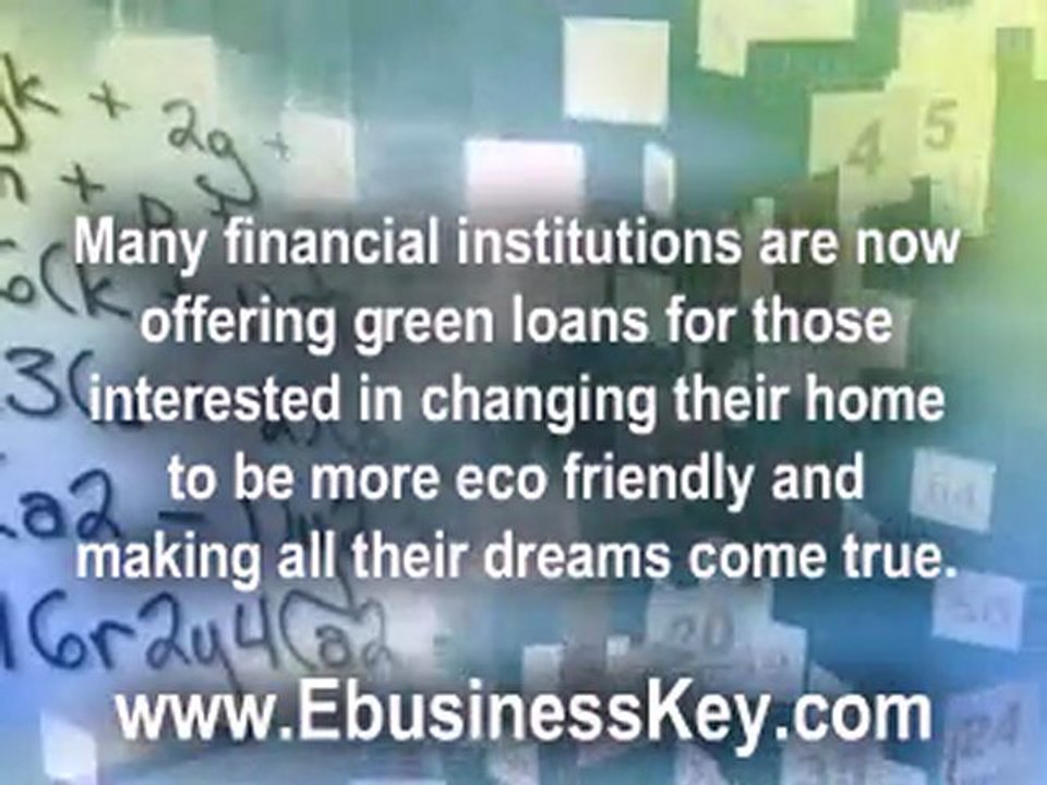 What are Green Loans?