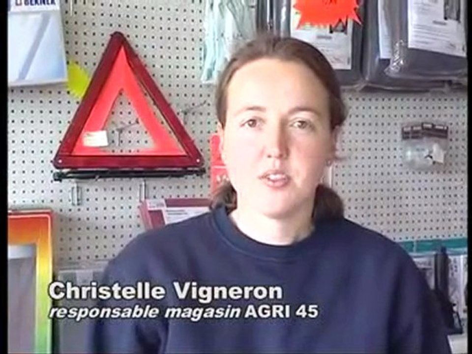 Christelle, magasinier