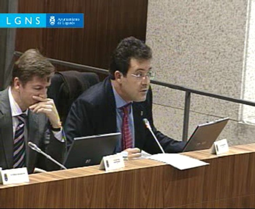 Pleno 22 Diciembre 2009 del Ayuntamiento de Leganés