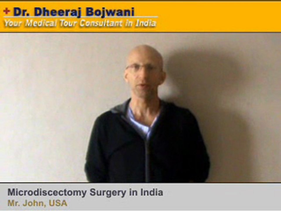 Microdiscectomy surgery in India at special medical departme