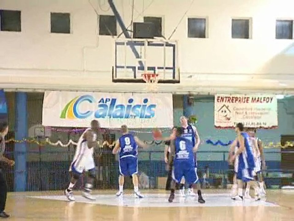 calais basket week end 19 décembre 2009
