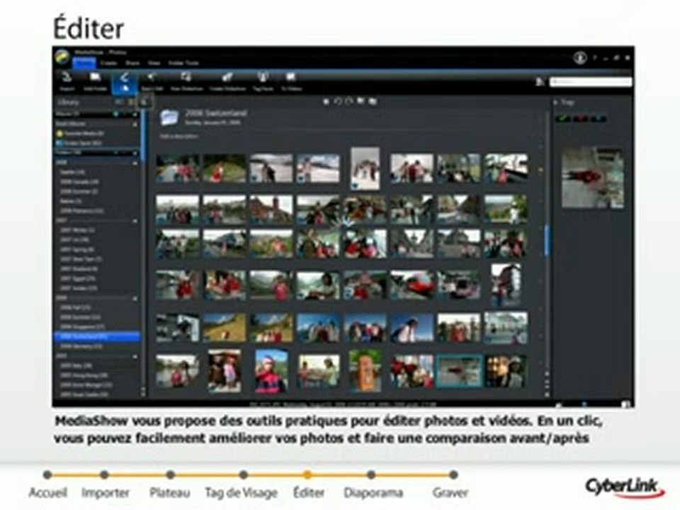 CyberLink MediaShow 5 - Éditer & Découper