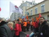 Grèves : la manifestation à Caen