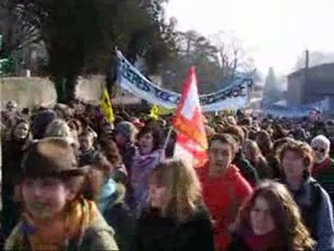 Défilé de syndicats à Dole