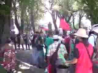 Manifestation devant la Préfecture de la Réunion