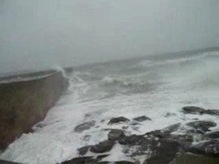 Mer agitée sur Quiberon