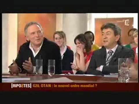 Clash: Pierre Lellouche explose et traite Mélenchon de p
