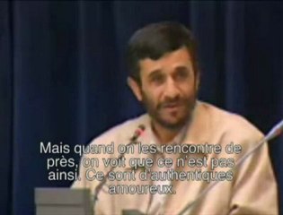 La vidéo clandestine de Mahmoud Ahmadinejad diffusée par B