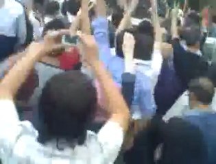 Manifestation à Téhéran le 9 juillet 2009