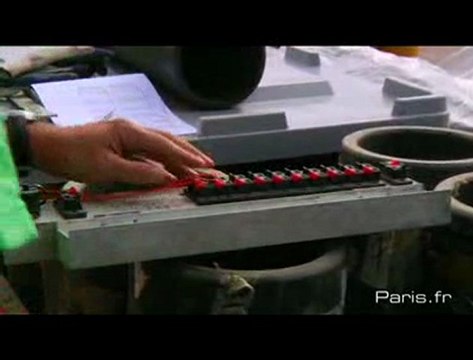 Les coulisses du feu d'artifice 2009 à Paris