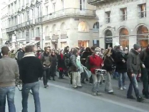 Manifestation en soutien aux grévistes sans-papiers