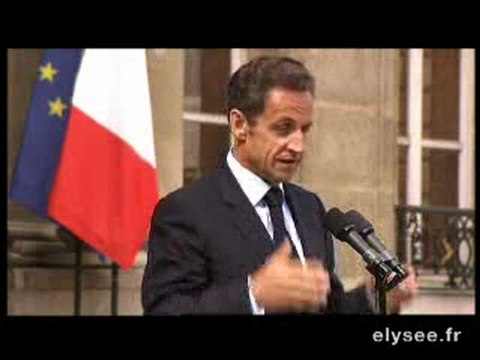 Nicolas Sarkozy: 'Il faut que je me repose