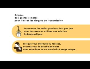 Le spot de prévention de la grippe A en France