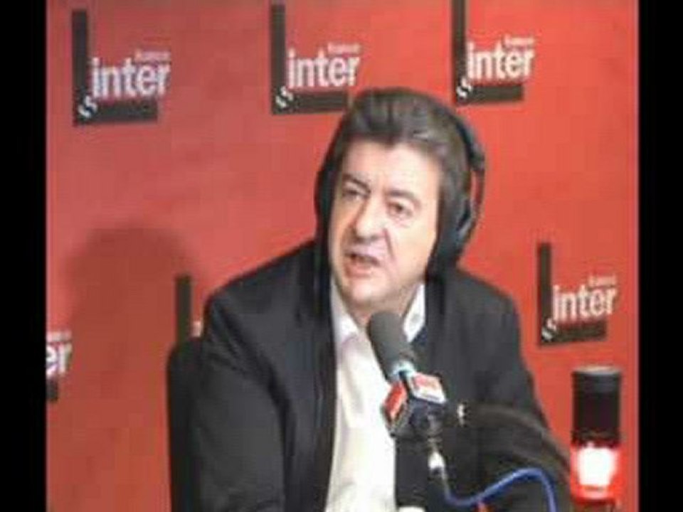 Jean-Luc Mélenchon, participe à la revue de presse de Fran