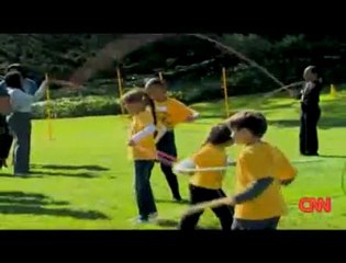 CNN s'intéresse au Hula hoop de Michelle Obama