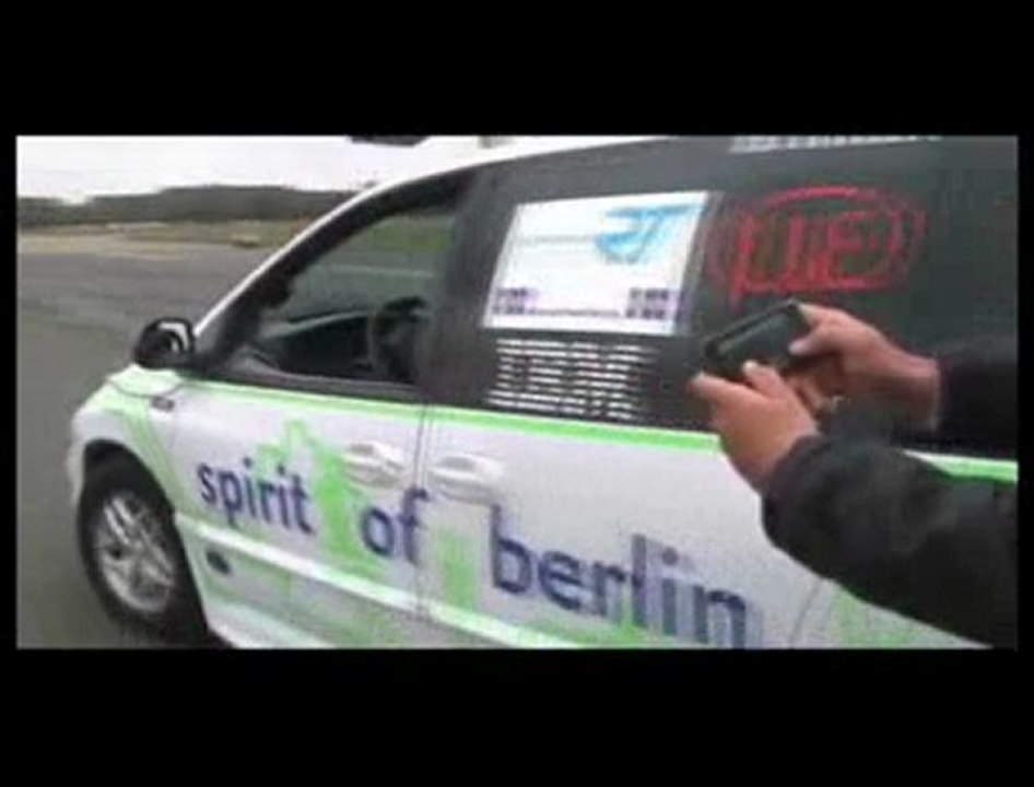 Une voiture pilotée par IPhone