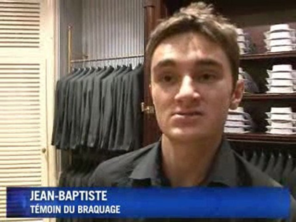 Lyon: braquage d'une bijouterie Cartier par 4 hommes armés