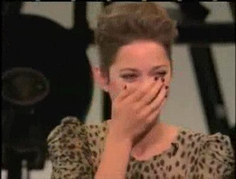 Marion Cotillard dans The Oprah Winfrey Show