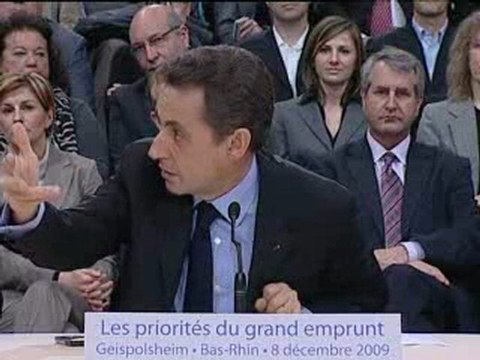 Sarkozy annoncera le 14 décembre les priorités du grand em