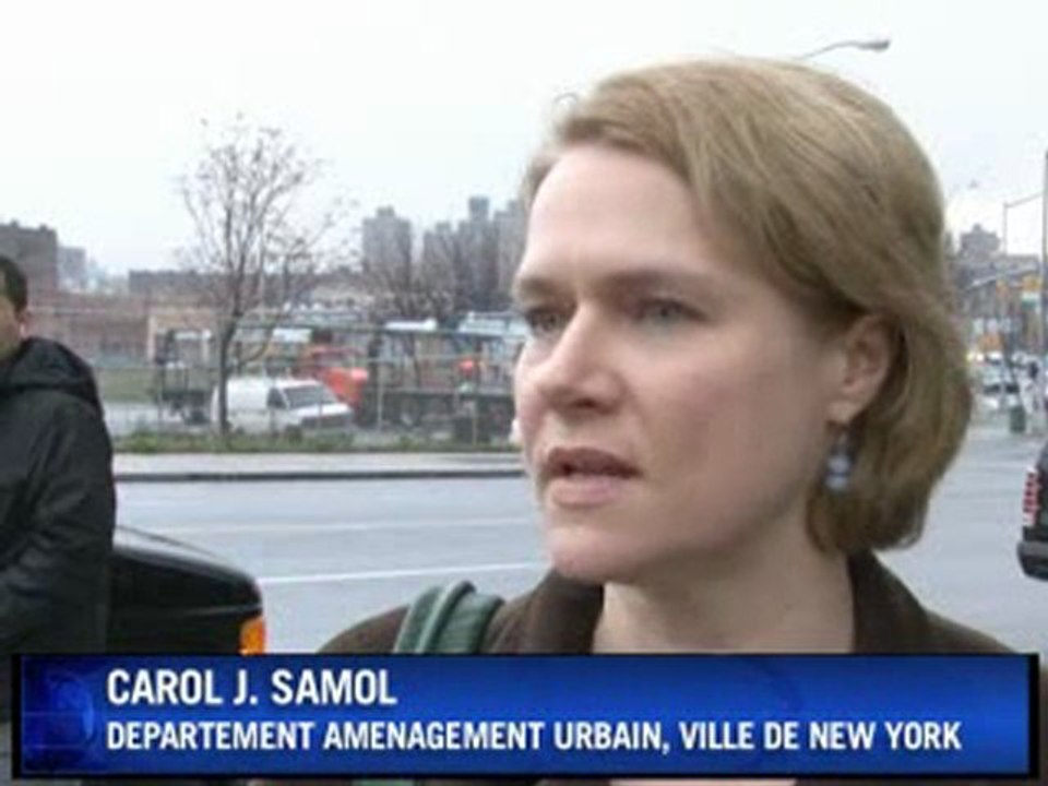 Fadela Amara en visite dans le Bronx