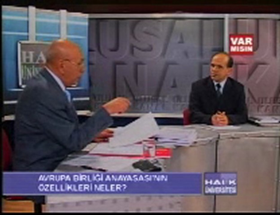 Yılmaz DİKBAŞ - AB Anayasası ve Laiklik - 1.Bölüm