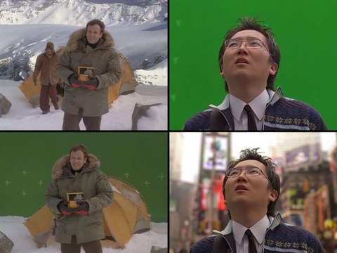 Les séries sur fond vert