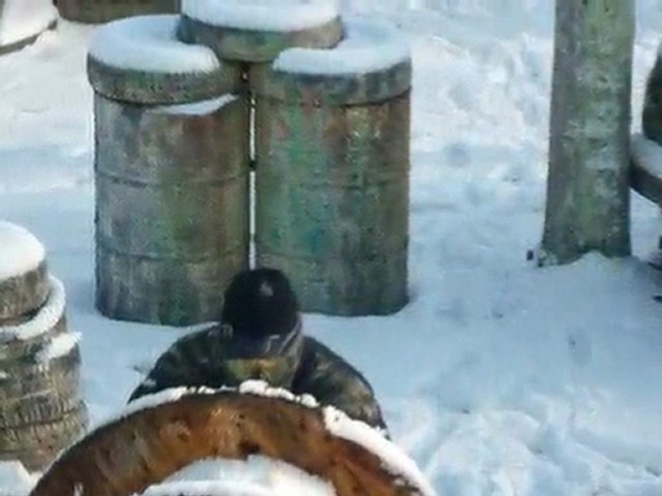 TRAINING PAINTBALL DECHY DOUAI NEIGE