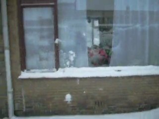 Playing in teh snow!!